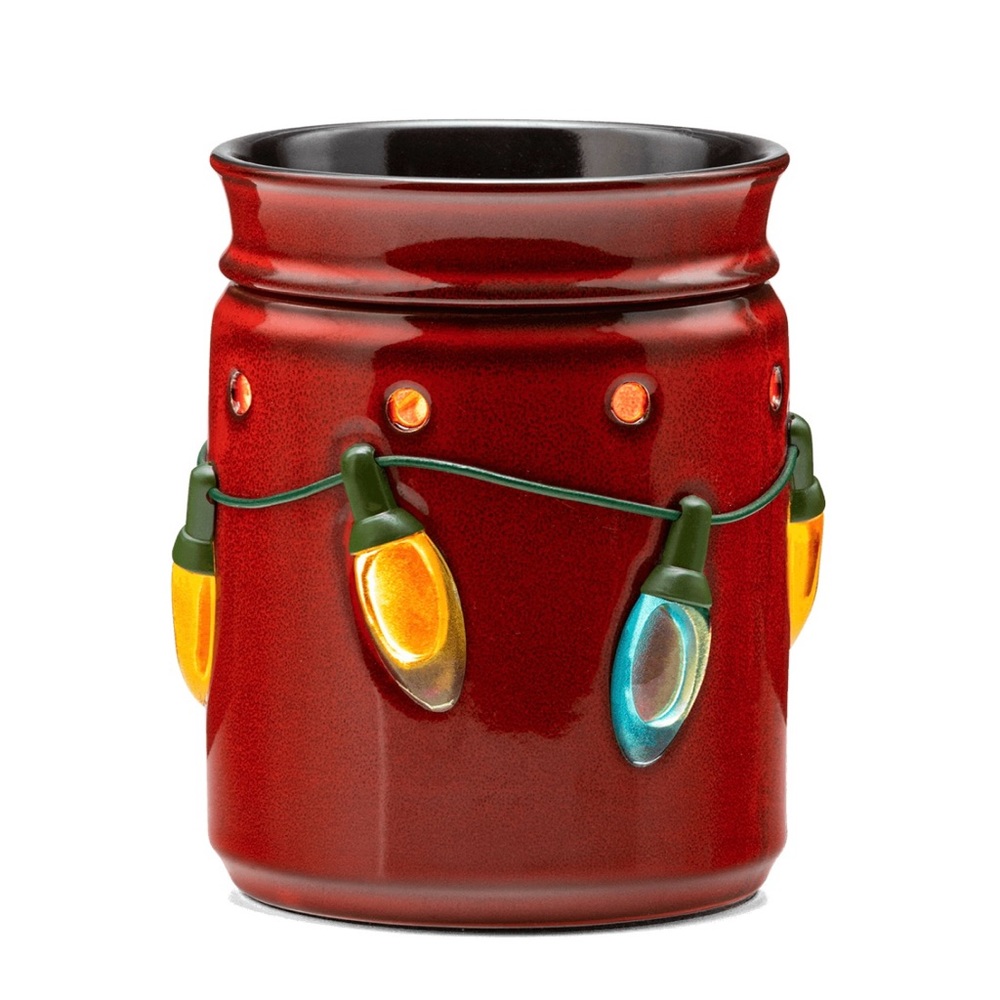 NIB Scentsy Christmas Holiday Lights Standard Wax Warmer